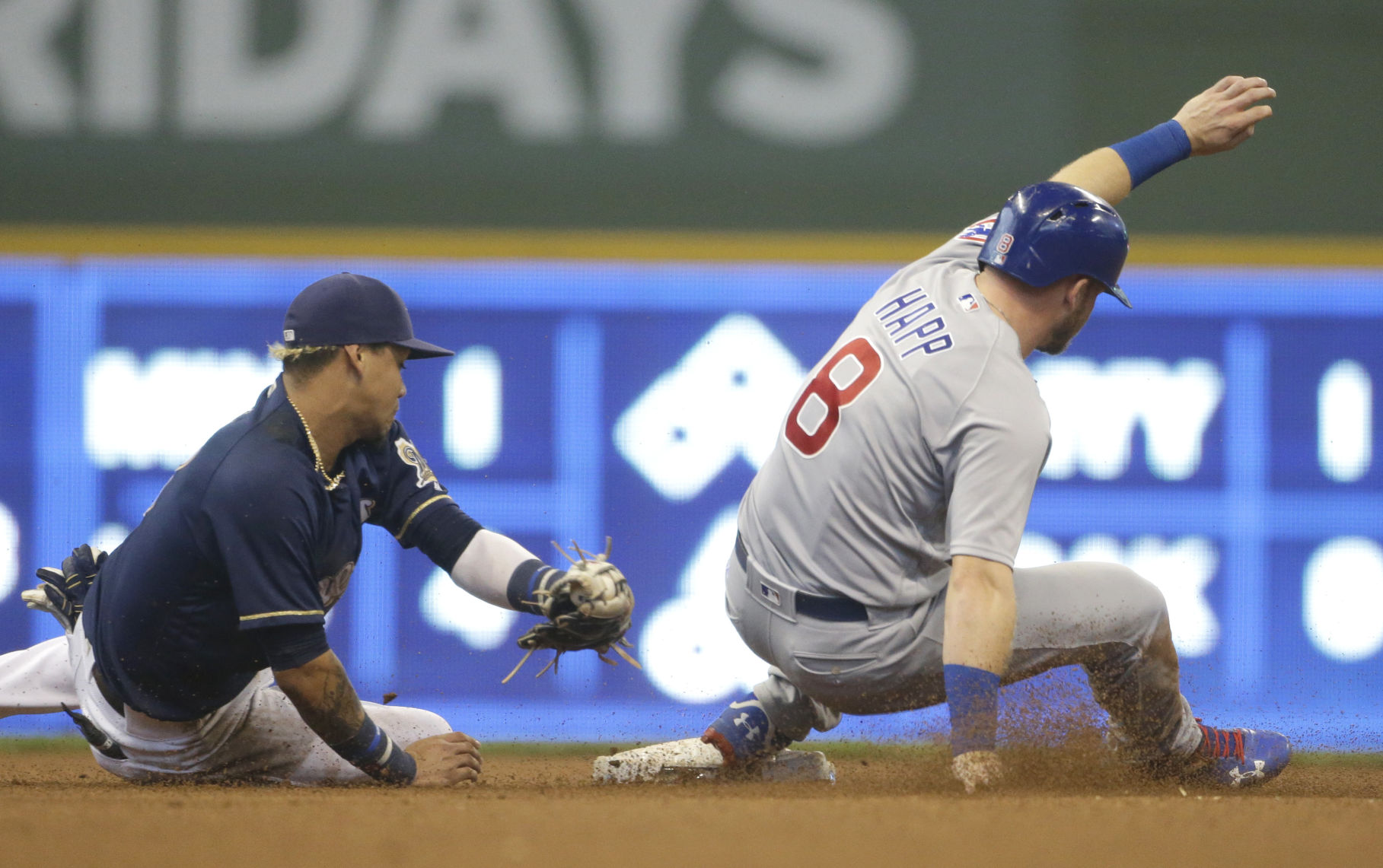 Cubs Brewers Baseball (Game 1)